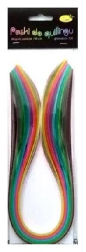 Quilling-Streifen 5 mm x 50 cm, pastellfarben, 100 Stück – Galeria Hobby