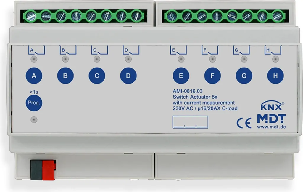 Actionneur MDT 8 sorties 16A : fini les relais collés avec C-Last