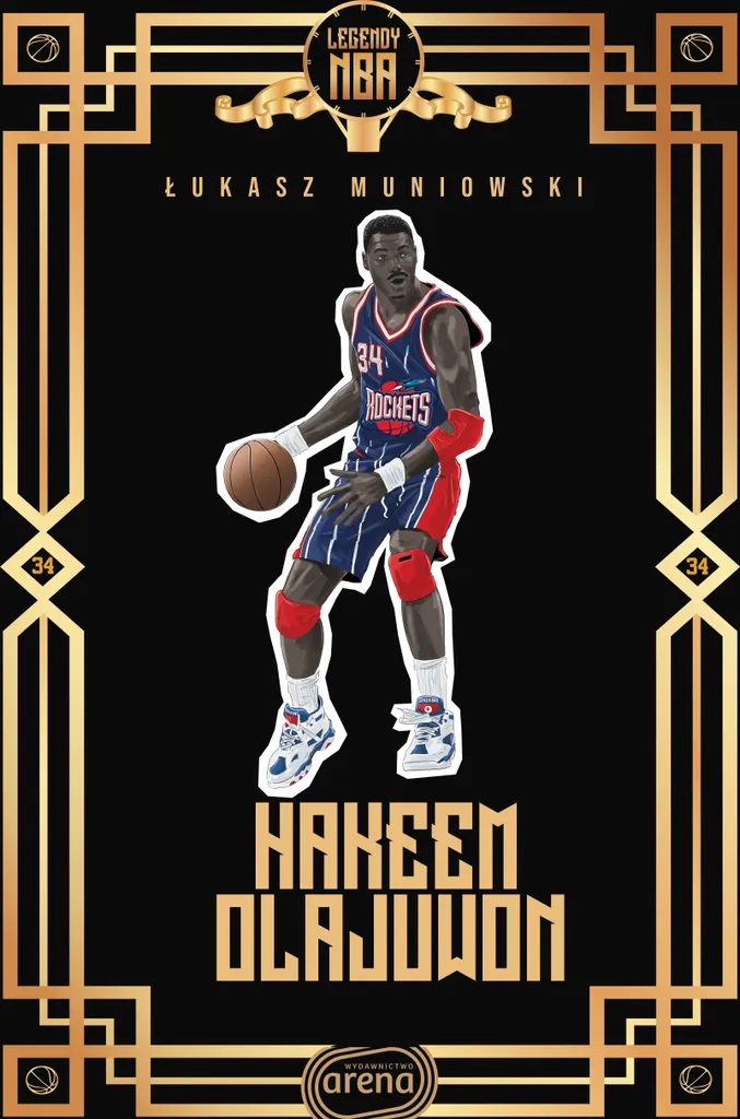 Affiche Hakeem Olajuwon poster artistique finition mate pour salon