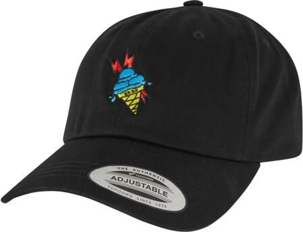 Casquette de Baseball Noire Mr. Tee Gucci Mane Ice Cream Brrr pour Homme
