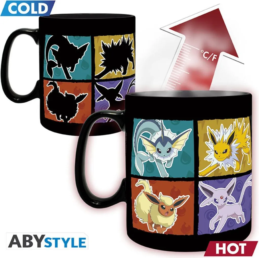 Tazza Magica Eevee Pokemon - Idea Regalo 460ml Ufficiale