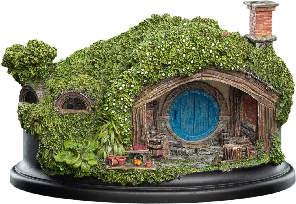 Statue Décorative Maison de Hobbit - Hobbit Hole 1 Hill Lane en Résine
