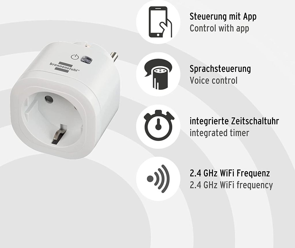 Brennenstuhl WIFI adaptér bílý Obrázek produktu 17