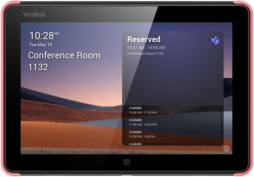 Yealink MSFT - VC Room Systeem, RoomPanel-Plus, zwart, Productafbeelding 