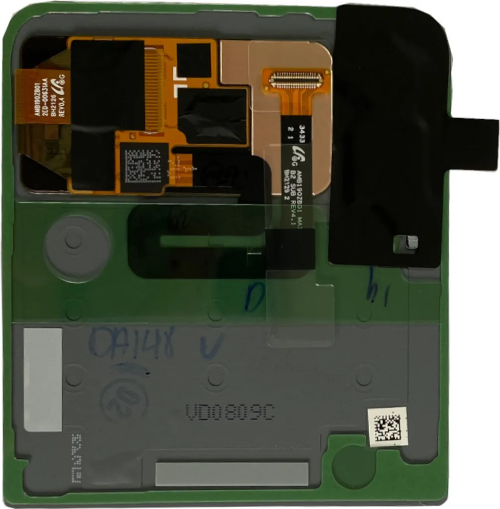 Vitre arrière Samsung Galaxy Z Flip3 Lavande - Coque de remplacement - 3