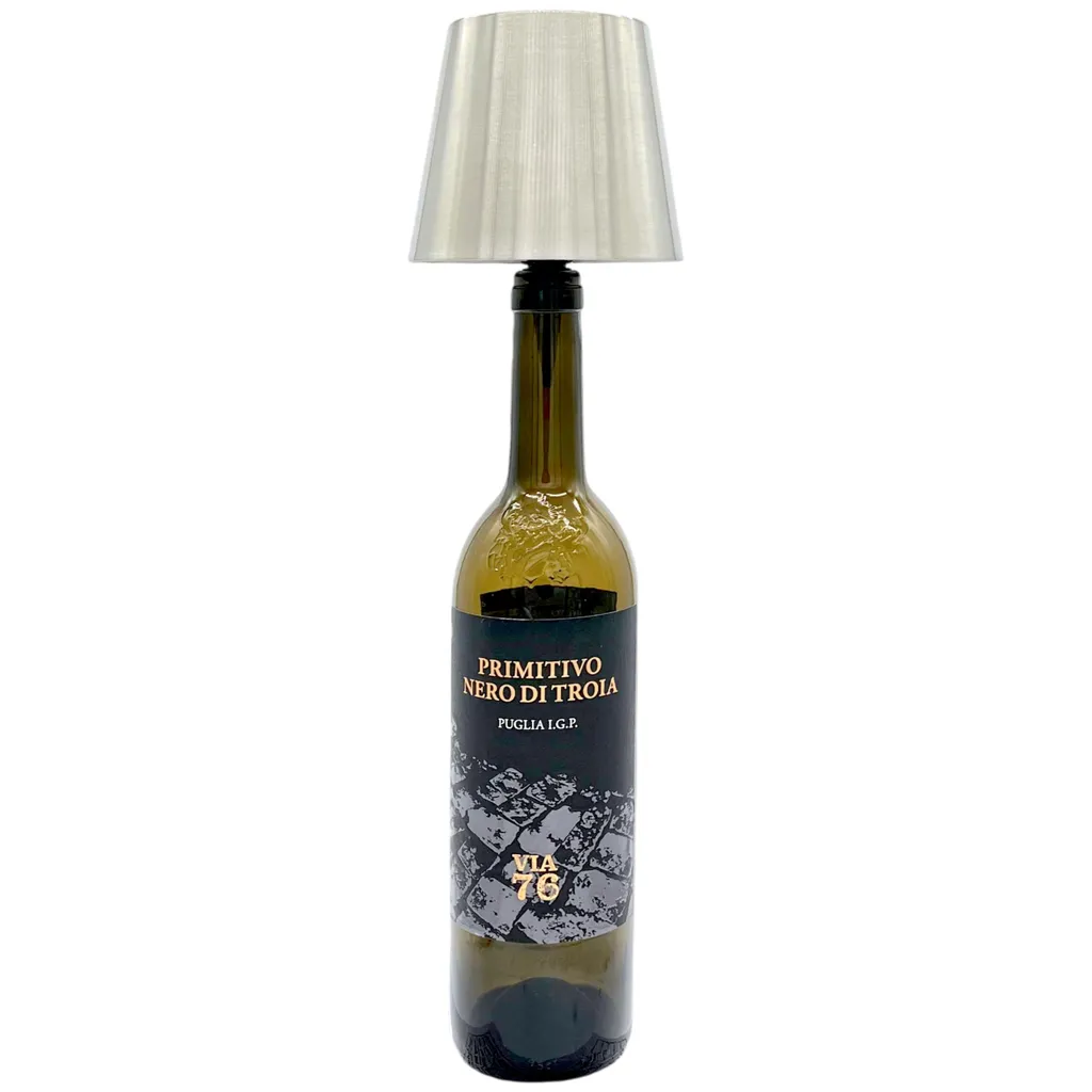 Lampada Ricaricabile Professionale Warmpi - LED Argento IP54 - 2
