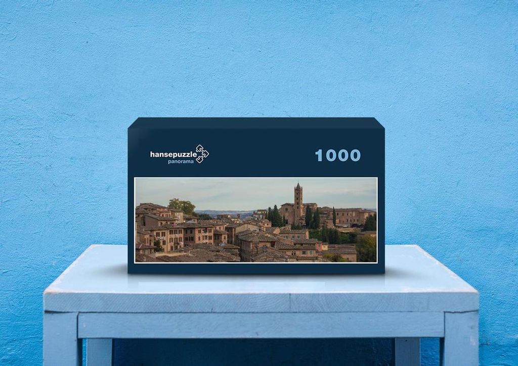hansepuzzle 68871 - Stadt Puzzle, 1050 Teile, Orte, 60,0 x 46,0cm mit hochwertiger Aufbewahrung, Kartonbox und wiederverschließbarem Beutel