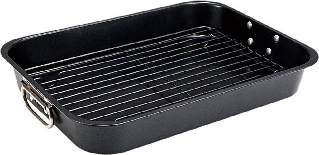15-Zoll-Antihaft-Backblech Mit Kühlgestell Zum Backen Von Kuchenbrot, Professionelle Bratpfanne Aus Kohlenstoffstahl Mit Antihaft-Gestell Zum Brat...