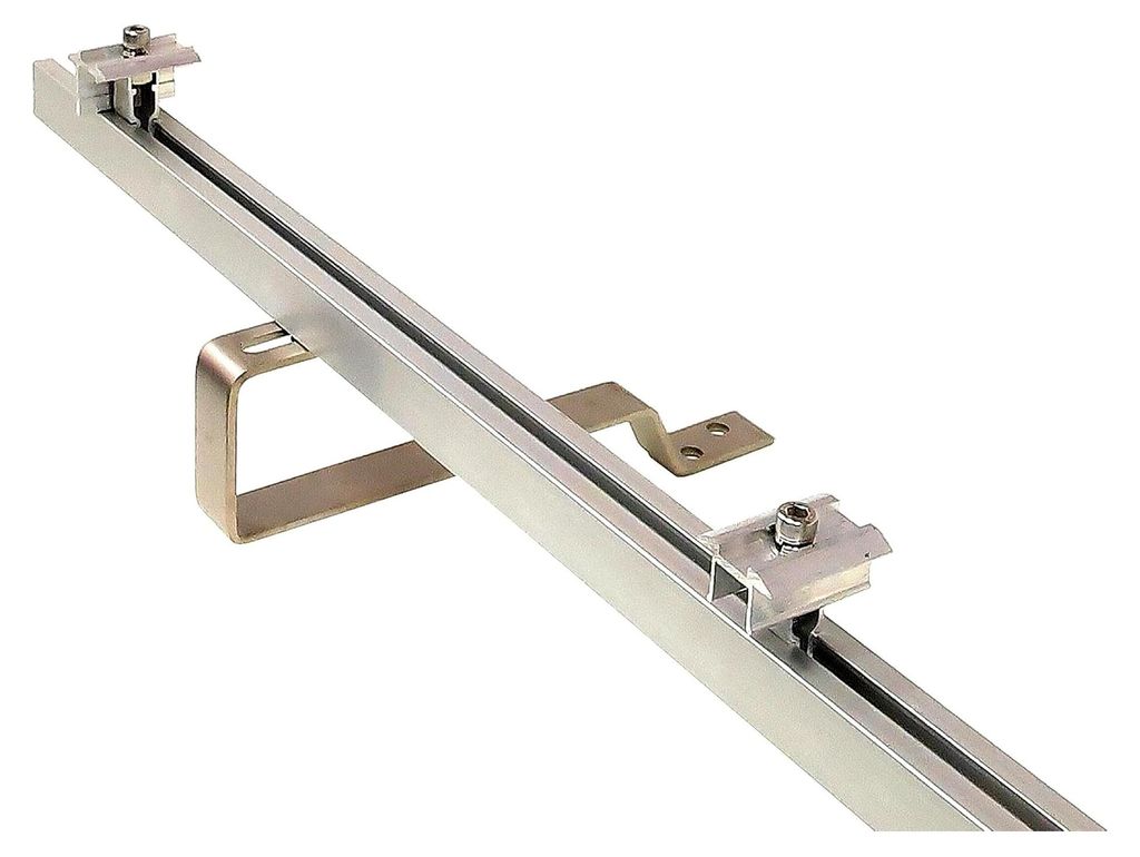 2er Pack ST-0021 Biberschwanz Edelstahl V2a Photovoltaik Dachhaken für Schrägdach oder Ziegeldach Montage PV-Anlage - Solarmodul Halterung - Mont...