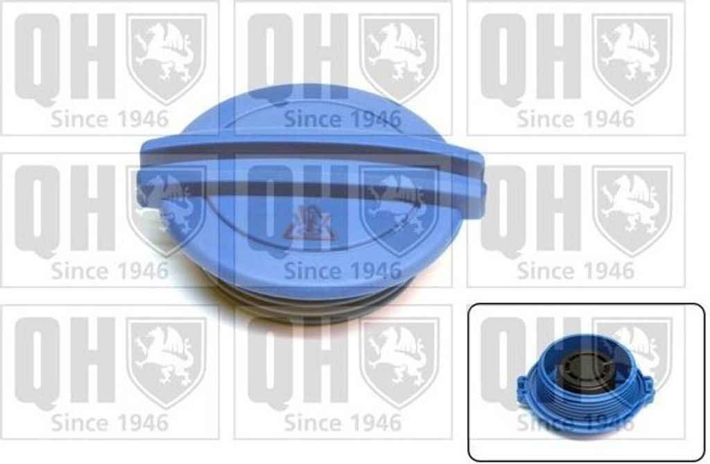QUINTON HAZELL FC520 Verschlussdeckel Kühlmittelbehälter für VW Golf VII Schrägheck (5G1, BQ1, BE1, BE2) GOLF VI (5K1) Golf V Schrägheck (1K1)...