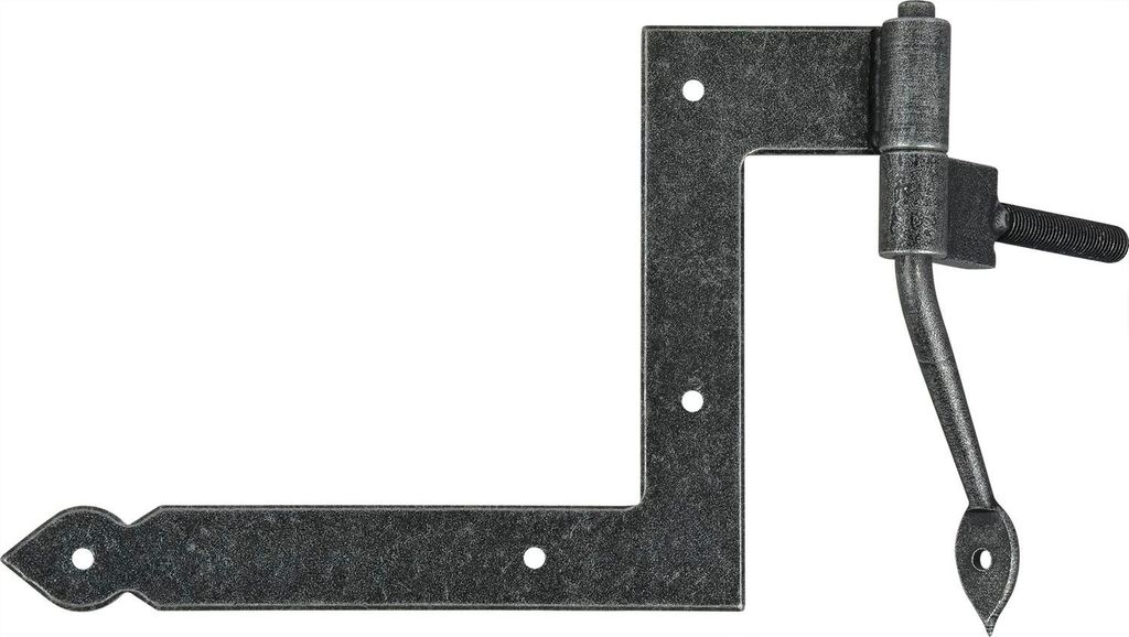 HALCÖ Fensterwinkelband Fulp 112,5 x 140 mm, Stahl verzinkt schwarz passiviert