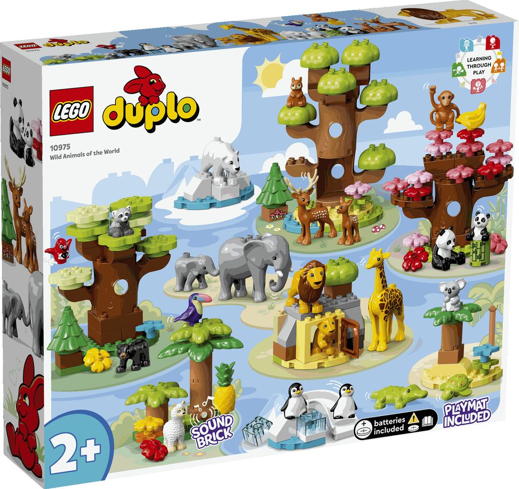 LEGO 10975 DUPLO Divoká zvířata světa Obrázek produktu 