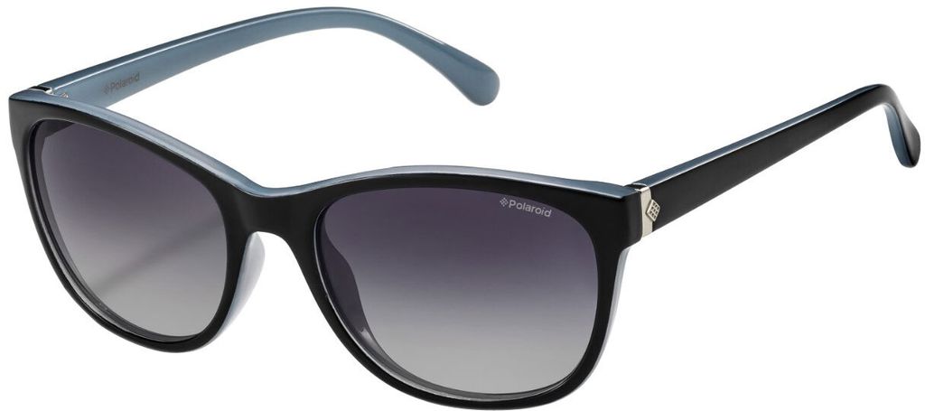 Polaroid 217331KIH55LA Damen-Sonnenbrille mit Vollrand, Kunststoff