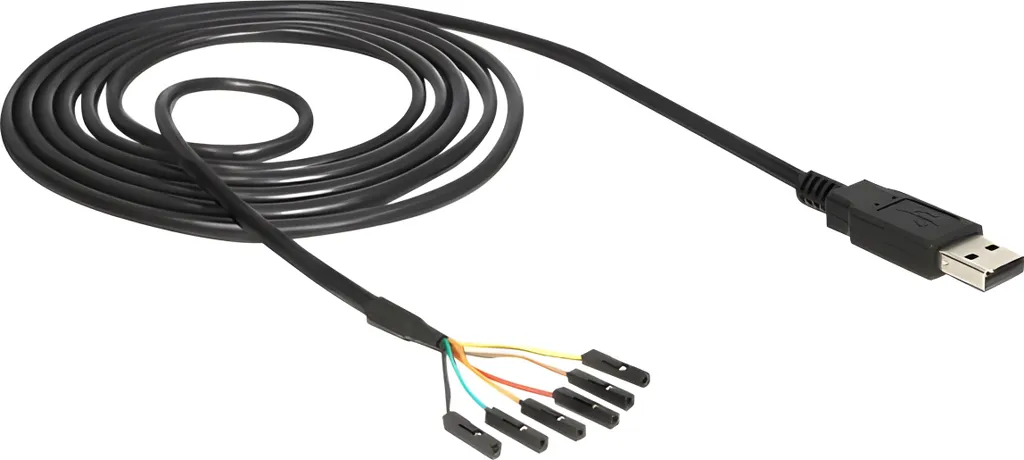 Delock USB TTL 6 Pin Header Cavo Serial UART - Qualità FTDI Certificata