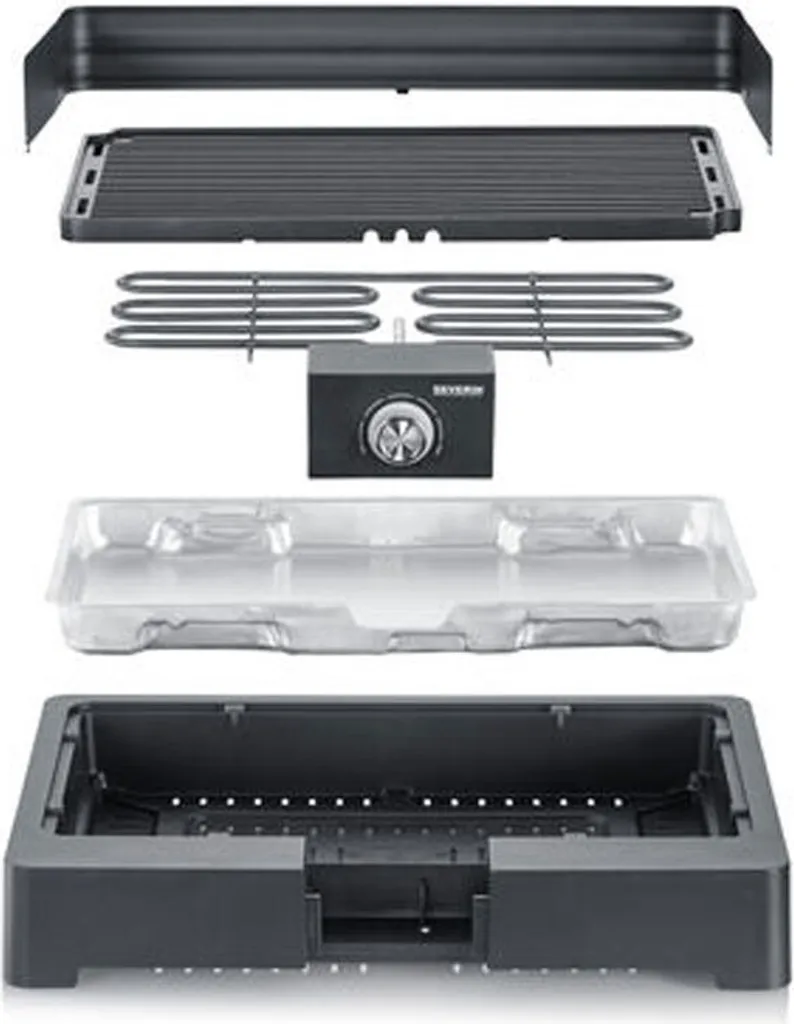 Grill Électrique de Table Severin PG8567 Barbecue Portable Intérieur - 6
