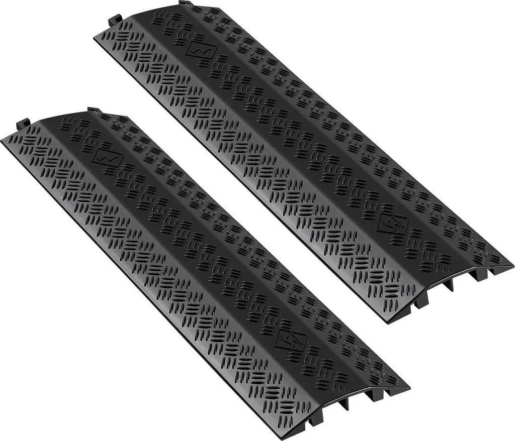 Protège-câble antidérapant 97,5 cm haute résistance charge 7938 kg PP