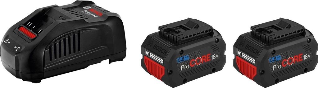 Bosch ProCORE Akku-Kit 18V 5,5 Ah + GAL 1880 CV Produktbild