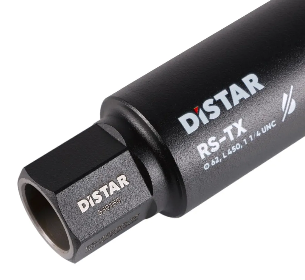 Carotteuse diamant 62mm pour perçage à sec de céramique et béton dur