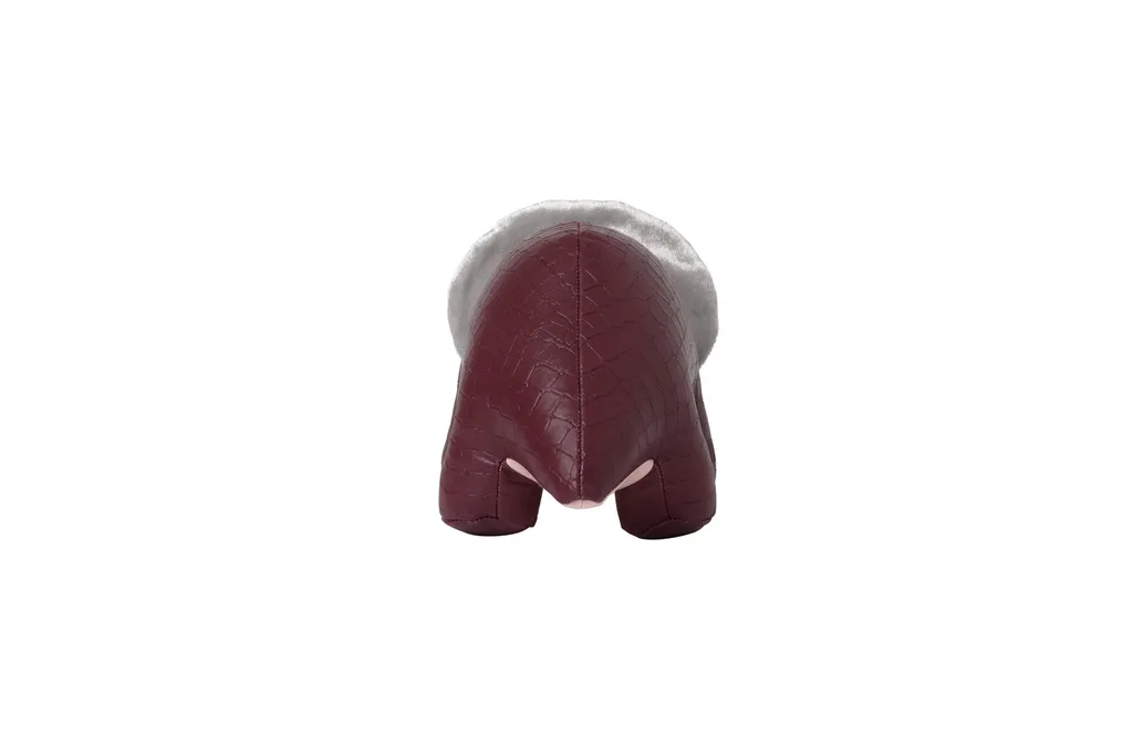 Little Big Friends Amis Dinos | Jouet d'éveil sensoriel Dinosaure pour bébé | Cuir végan Doux avec grelot intégré | Facile à Nettoyer | Dimitri Le Dimétrodon