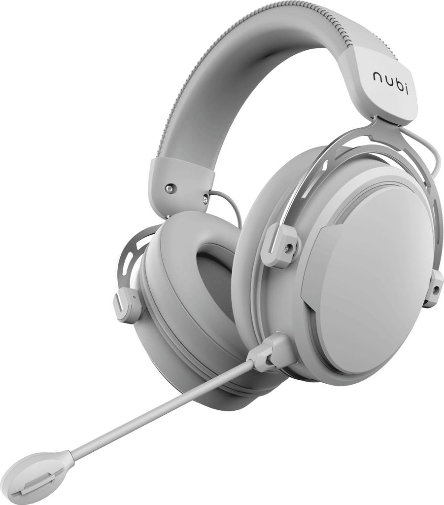Nubi NH1 Pro – bezdrátová herní sluchátka, bílá barva Obrázek produktu 