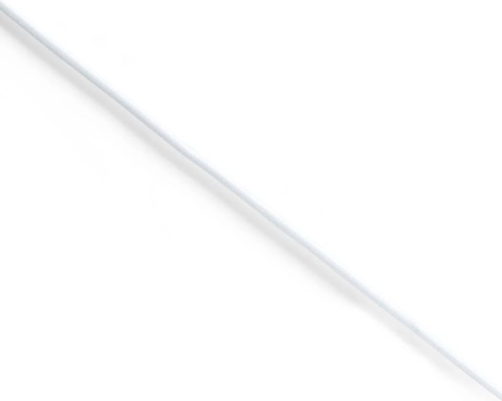 PRYM Elastic-Kordel, Ø 2,5 mm, weiß, 3 m