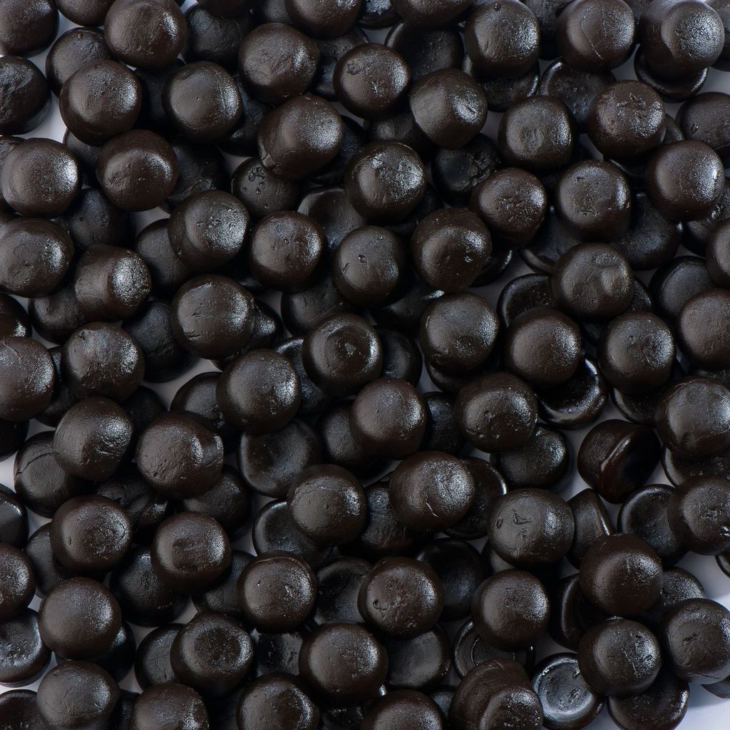De Bron Zoete Dropbolletjes Süße Lakritz Kugeln Zuckerfrei 1 kg