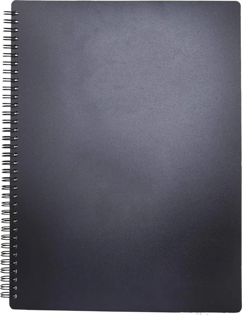 Porte-vues A4 Musicmap - 40 pages sans reflets pour partitions et notes