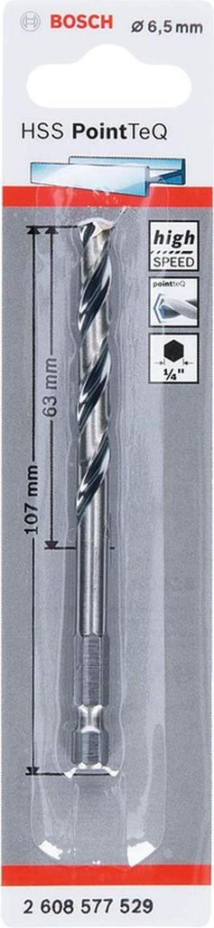 Punta esagonale HSS PointTeQ 6,5 mm Immagine del prodotto 