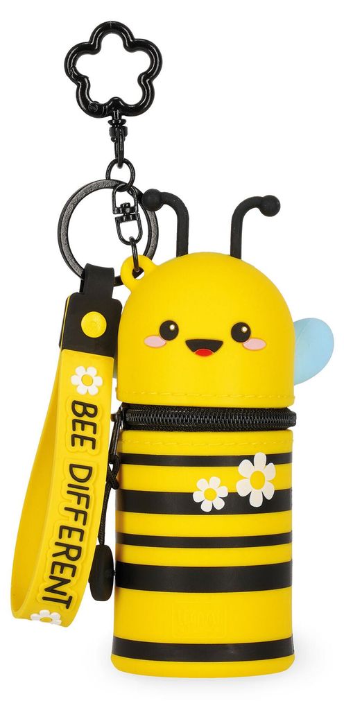 Legami Mini Kawaii Coin Purse With Key Ring Bee, Immagine del prodotto 