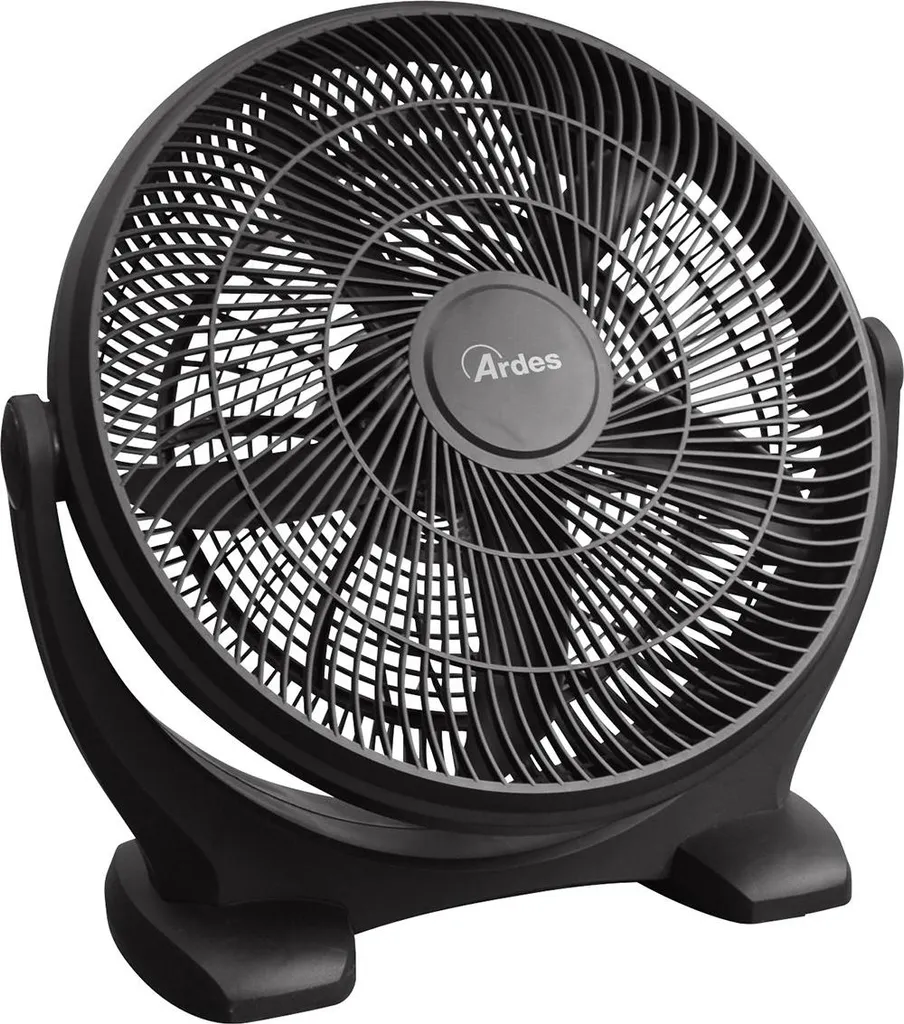 Ardes AR5A45 Ventilateur Noir Efficace Contre la Chaleur en Intérieur