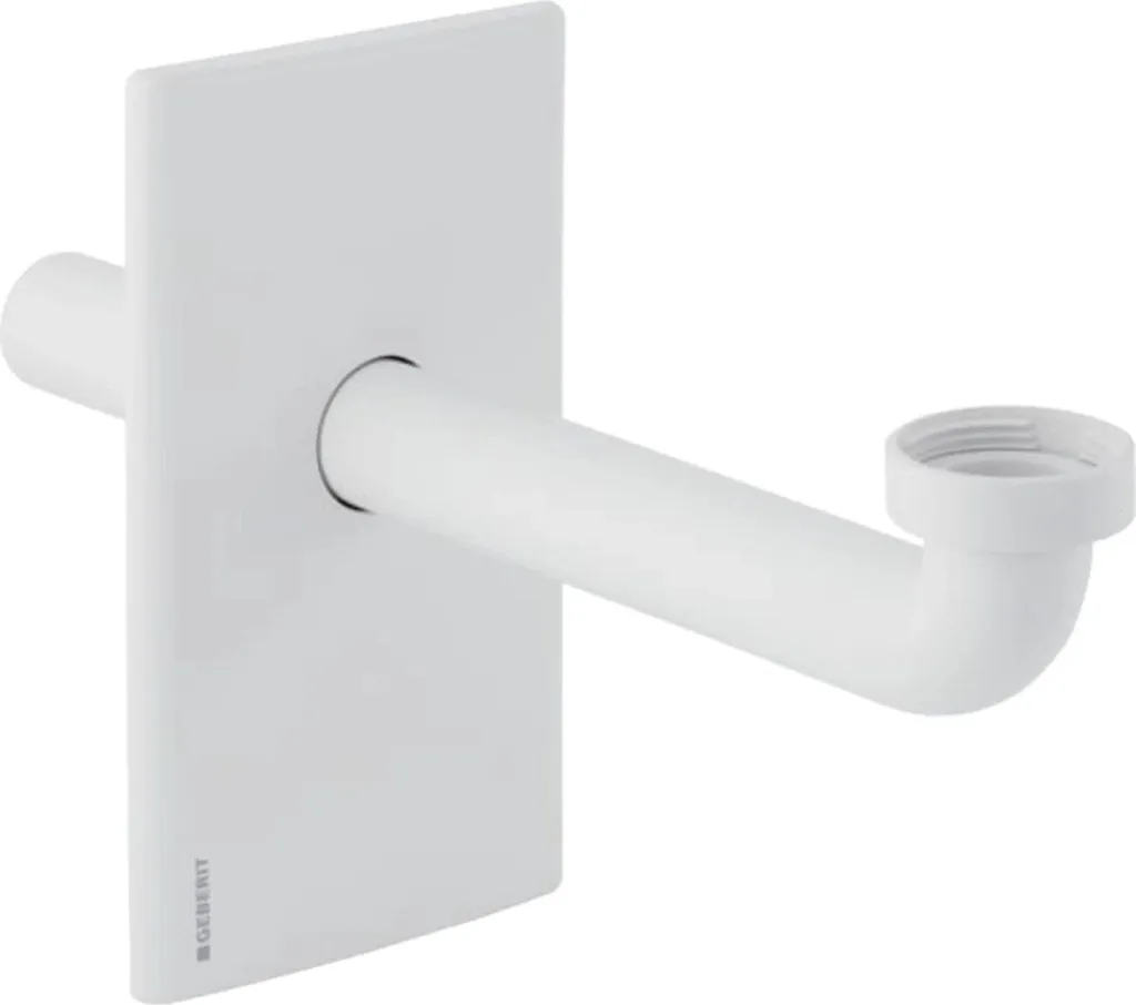 Geberit 115.416.11.1 Kit Completamento Lavabo Sifone a Parete Bianco