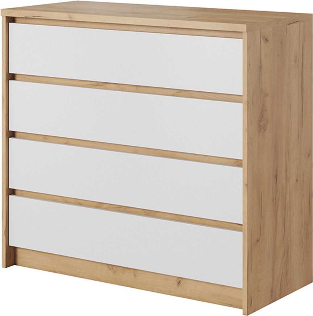 Sehr moderne Kommode mit klassischem Design, grifflos zu öffnende Kommode, Schlafzimmer, Flur, jede Art von Interieur, hoher Komfort der Nutzung u...