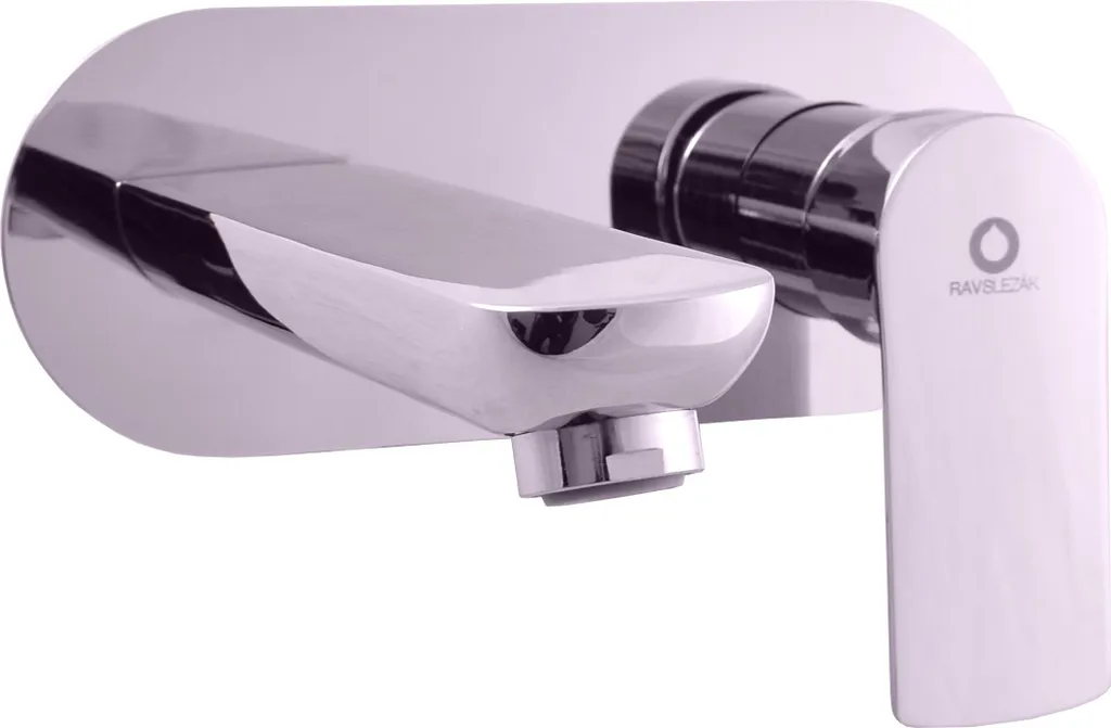 Mélangeur de lavabo encastrable pour éviter le calcaire et fuite murale