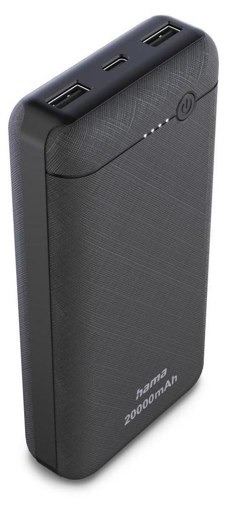 Hama 00201754, 20000 mAh, Lithium Polymer (LiPo), Schwarz Produktbild 