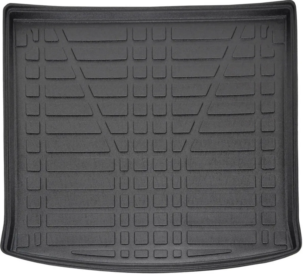 Tapis Coffre Volkswagen Touareg Noir : Bord Haut et Surface Antidérapante
