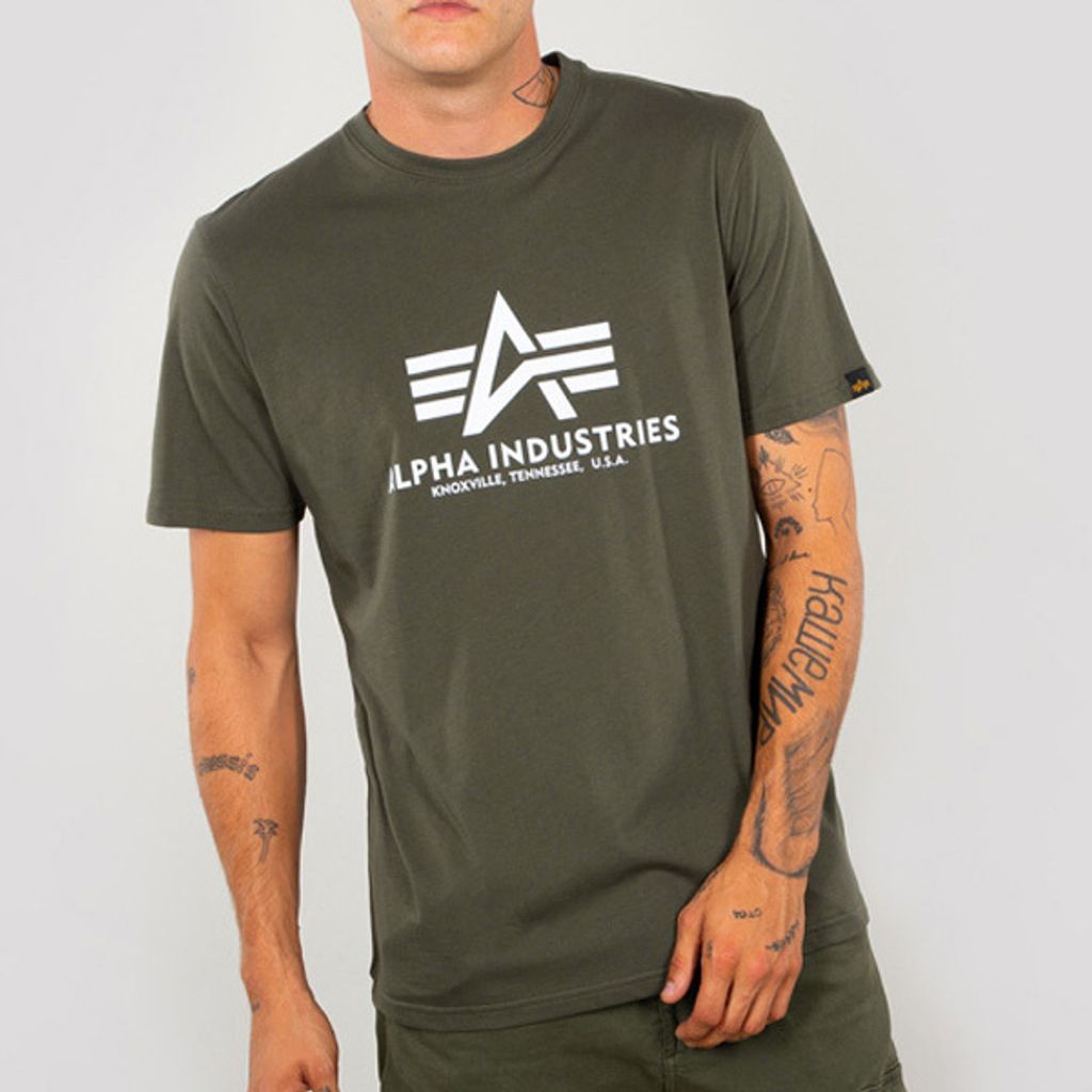 ALPHA INDUSTRIES 100501 BASIC T-SHIRT Herren