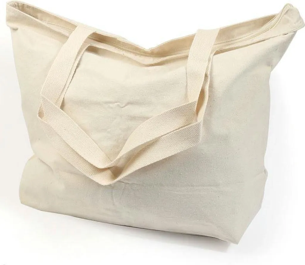 Grand sac créatif en coton Graine Creative 44x30,5 cm en toile résistante