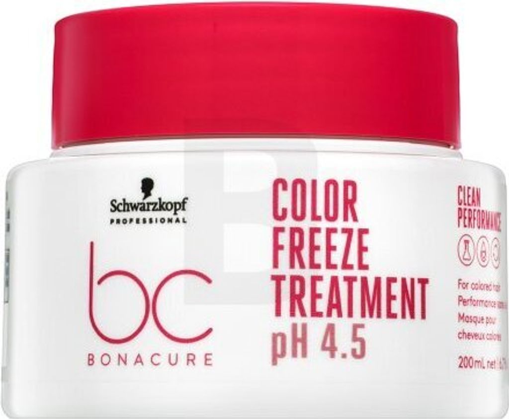 Schwarzkopf Professional BC Bonacure Color Freeze Treatment pH 4.5 Clean Performance Schutzmaske für gefärbtes Haar 200 ml