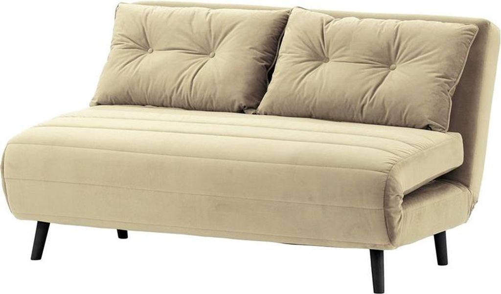 Ausklappbaresofa Flic 142 cm-Velluto 3-black
