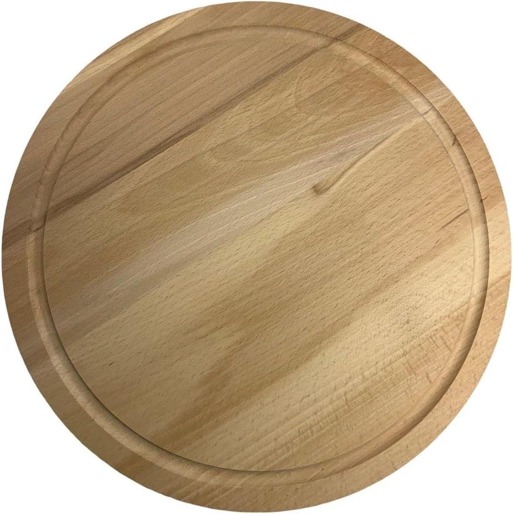 Stilvolle Runde Holzschneidebrett für Küche und Servierzwecke