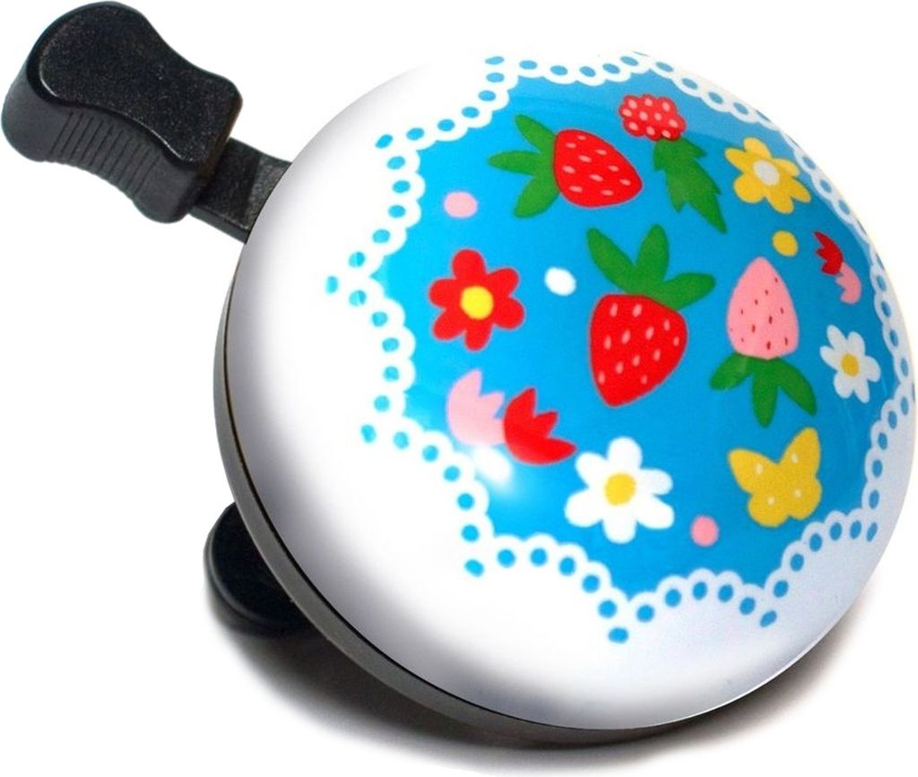 Nutcase Fahrradklingel Ring Ring 55 mm , Berry Sweet