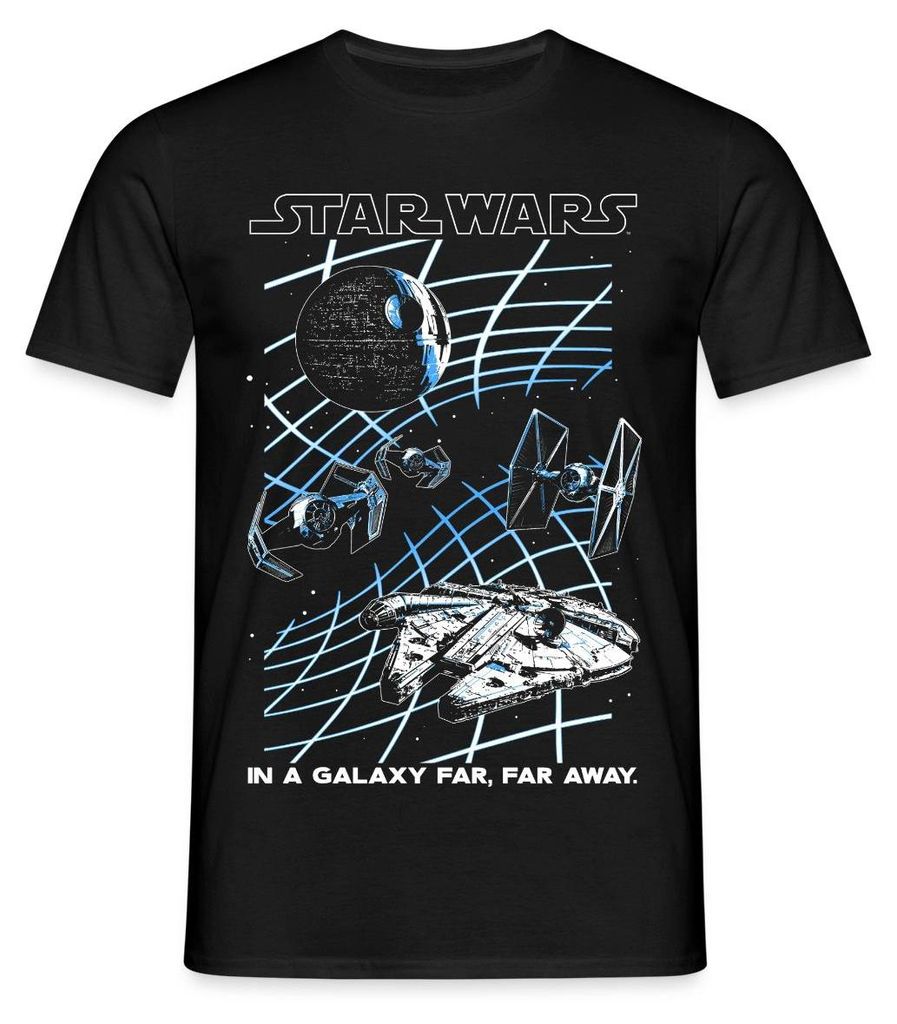 Star Wars In A Galaxy Far, Far Away Männer T-Shirt, XXL, Schwarz