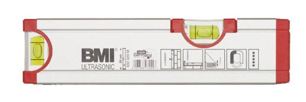 BMI Wasserwaage ULTRASONIC ohne / mit Magnet Produktbild 