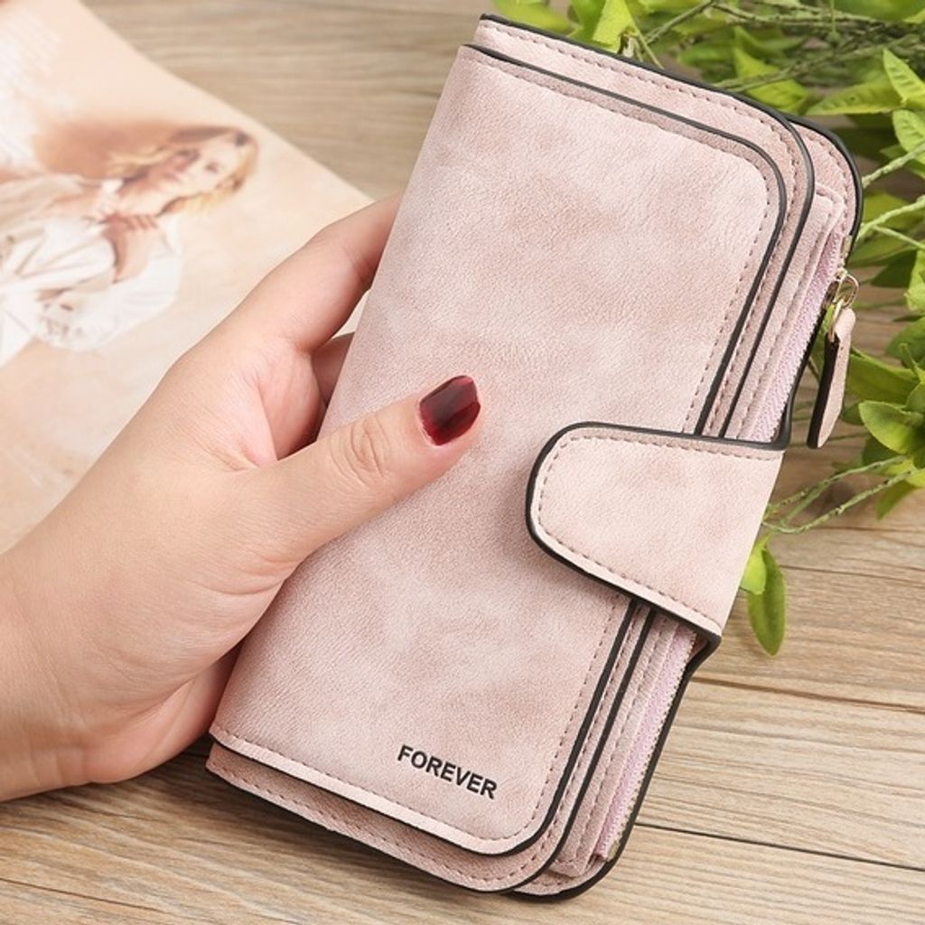 Forever Geldbörse in Hellrosa - Stylisch & Geräumig für Damen KP12835