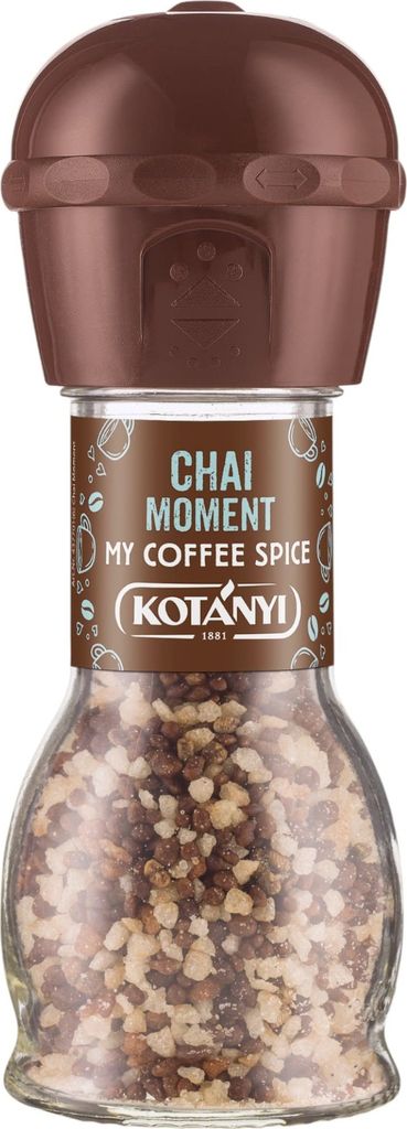 Kotanyi My Coffee Spice – Chai Moment 50 g in Mühle grob + Produktbild 