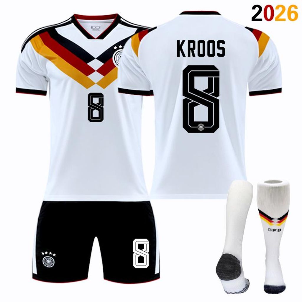 #8 KROOS Maglia da calcio della Germania per i Mondiali Immagine del prodotto 