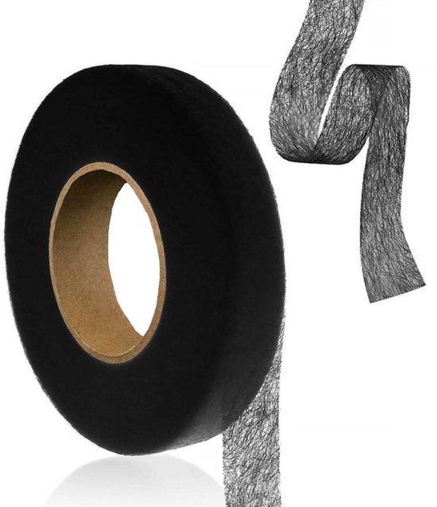 Nastro per cuciture, 100 m, nero, larghezza 0,8 cm, per Immagine del prodotto 