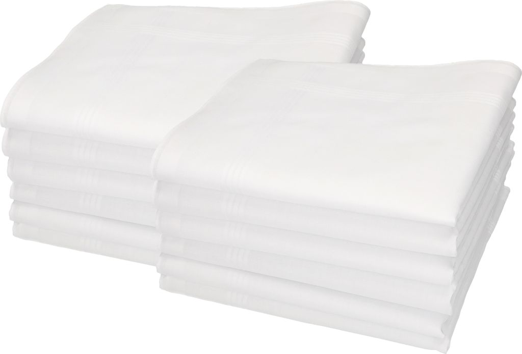 Betz 12 Stück Herren Stoff Taschentücher Set Leo 9 Produktbild 