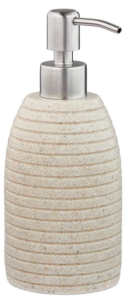relaxdays Distributeur de savon 10031053_778 beige Image du produit 