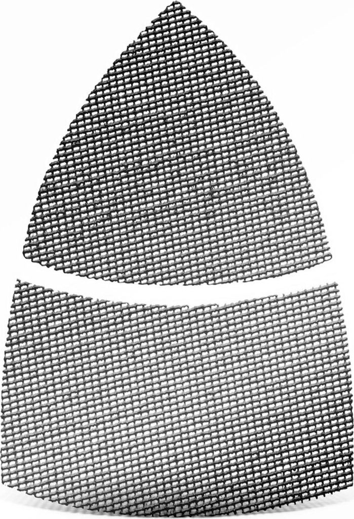 MENZER Net Klett-Schleifgitter, 93 / 62 x 102 mm, f. Deltaschleifer, Siliciumcarbid (25 Stk.) K150